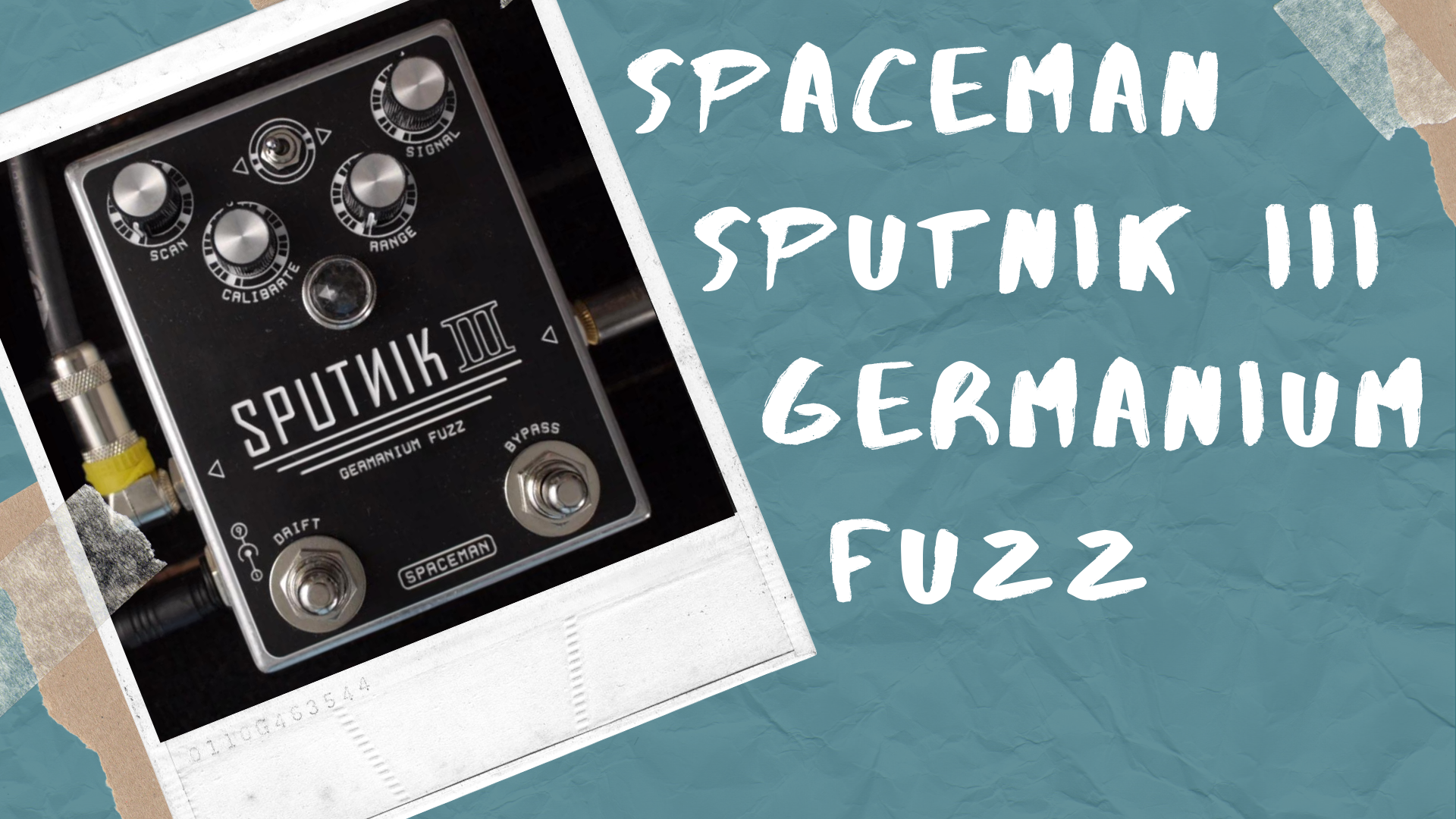 Spaceman Sputnik III Germanium Fuzz on Guitar and Bass